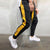 Black and Yellow Joggers