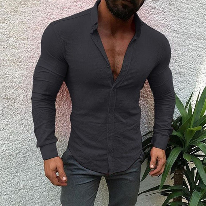 Slim Fit Cotton Shirt